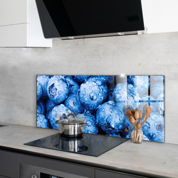 Konyhai panel Érett áfonya bogyók