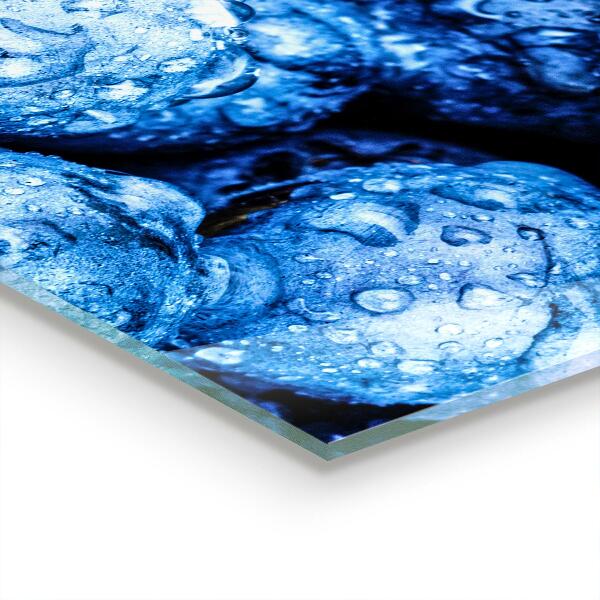 Konyhai panel Érett áfonya bogyók