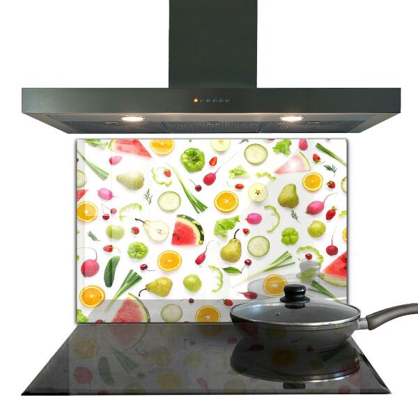 Konyhai panel Egészséges gyümölcsök összetétele