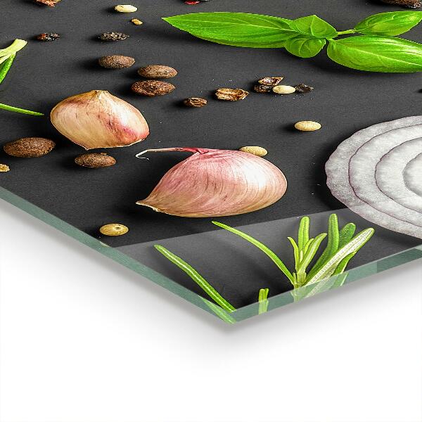 Konyhai panel Fűszerek olasz konyha