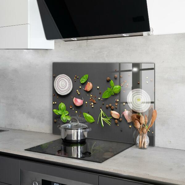 Konyhai panel Fűszerek olasz konyha