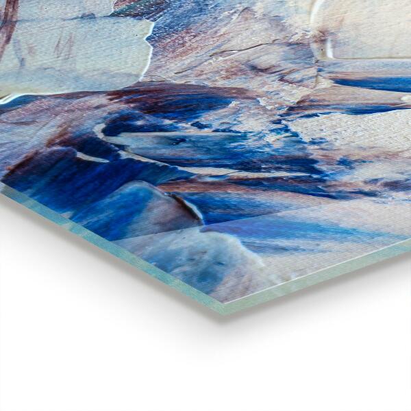 Konyhai üveg panel Textúra festék absztrakció