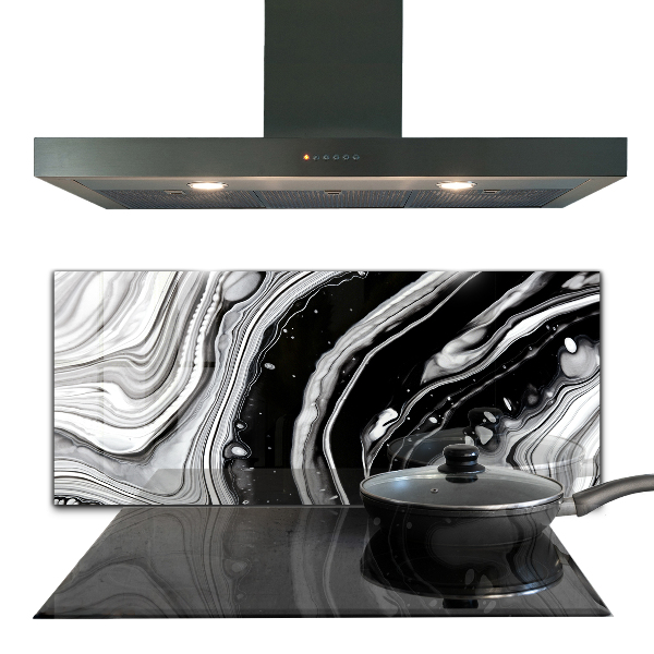 Konyhai panel Monokróm absztrakció