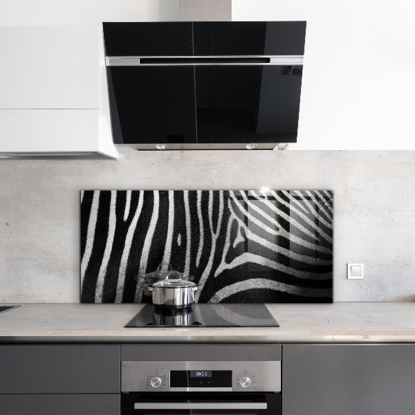 Konyhai panel Zebra skin african ext