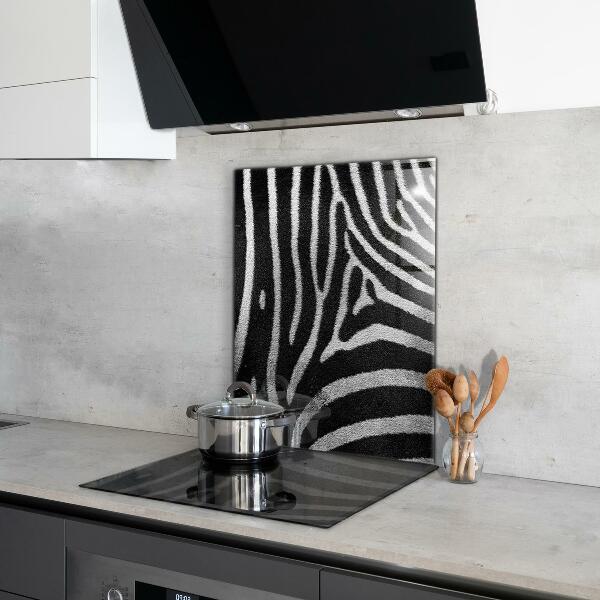 Konyhai panel Zebra skin african ext