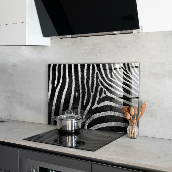 Konyhai panel Zebra skin african ext