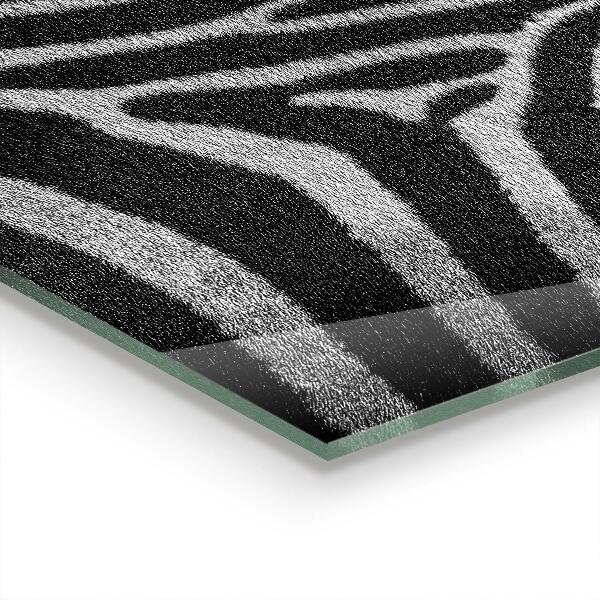 Konyhai panel Zebra skin african ext