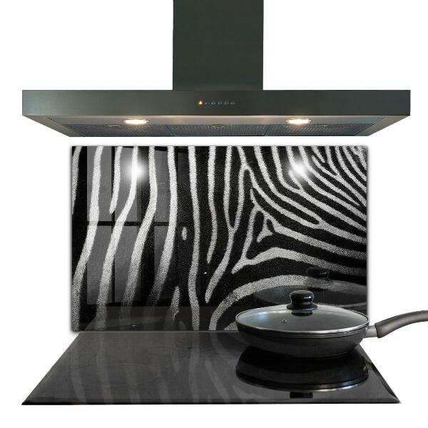 Konyhai panel Zebra skin african ext