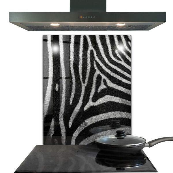 Konyhai panel Zebra skin african ext