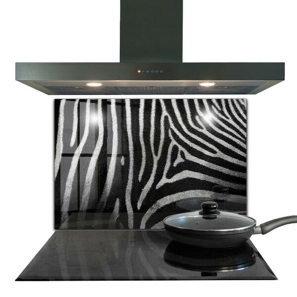 Konyhai panel Zebra skin african ext