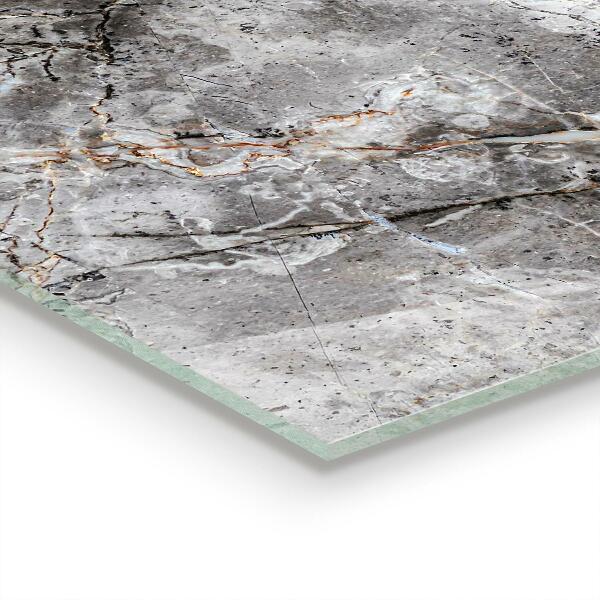 Konyhai panel Szürke gránit márvány kő