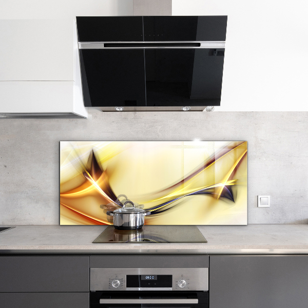 Konyhai panel Energiahullám absztrakció