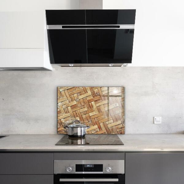 Konyhai panel Fonott bambusz rattan ázsia