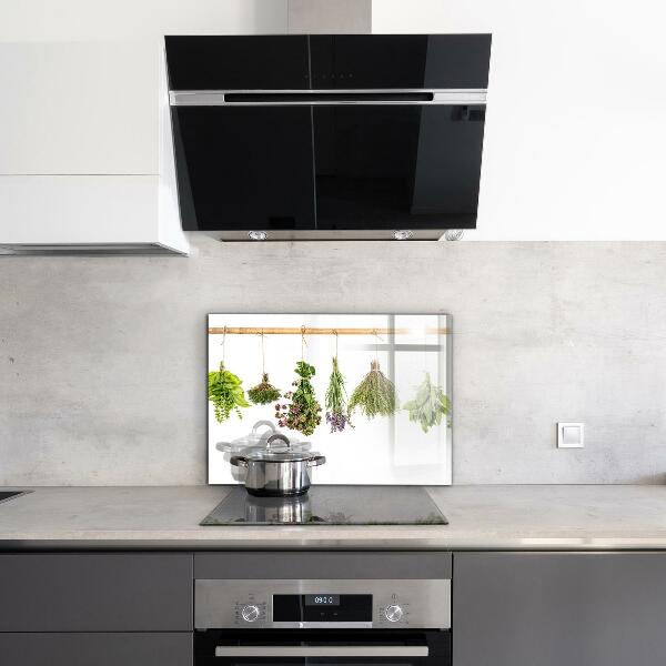 Konyhai panel Szárított gyógynövények egészséges étrend