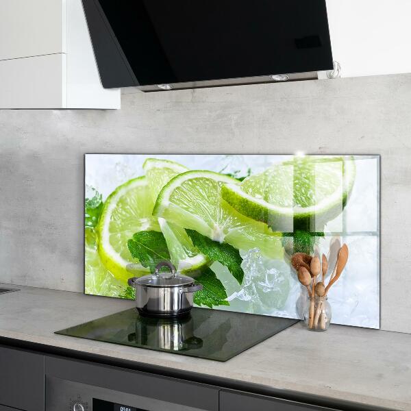 Konyhai panel Citrus frissítő lime