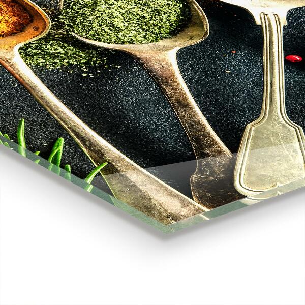 Konyhai panel Aromás fűszerek