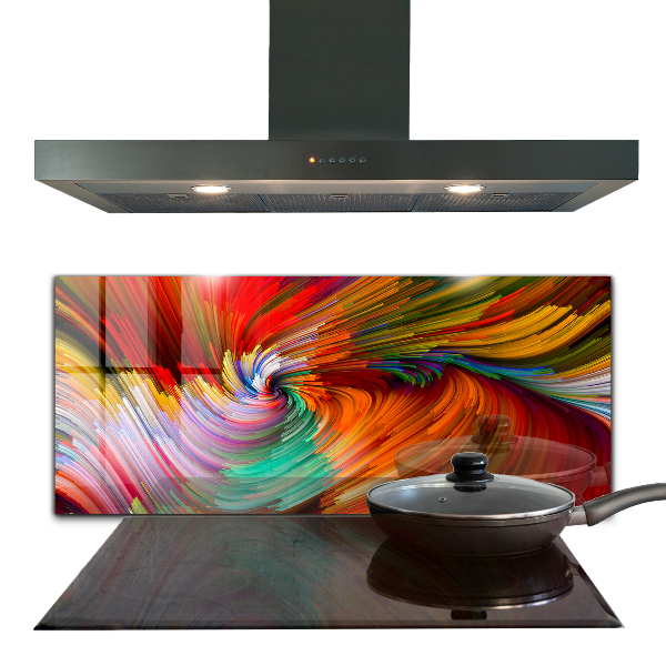 Konyhai panel Energikus színkeverék