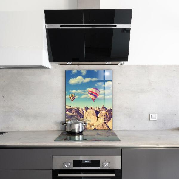 Konyhai hátfal panel Cappadocia balloons türkiye