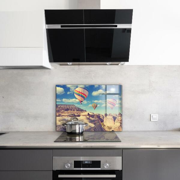 Konyhai hátfal panel Cappadocia balloons türkiye