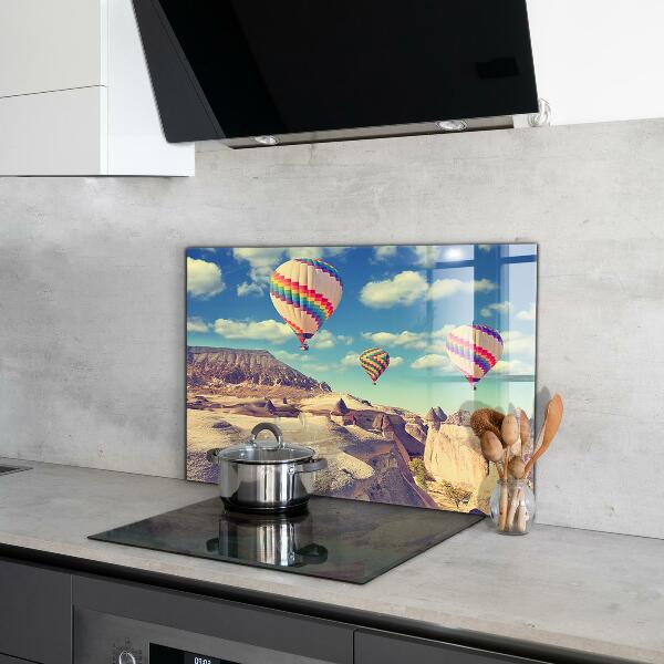 Konyhai hátfal panel Cappadocia balloons türkiye