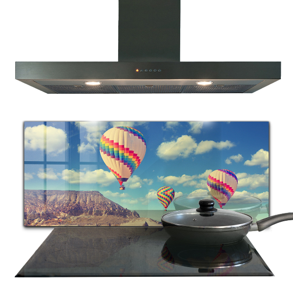 Konyhai hátfal panel Cappadocia balloons türkiye