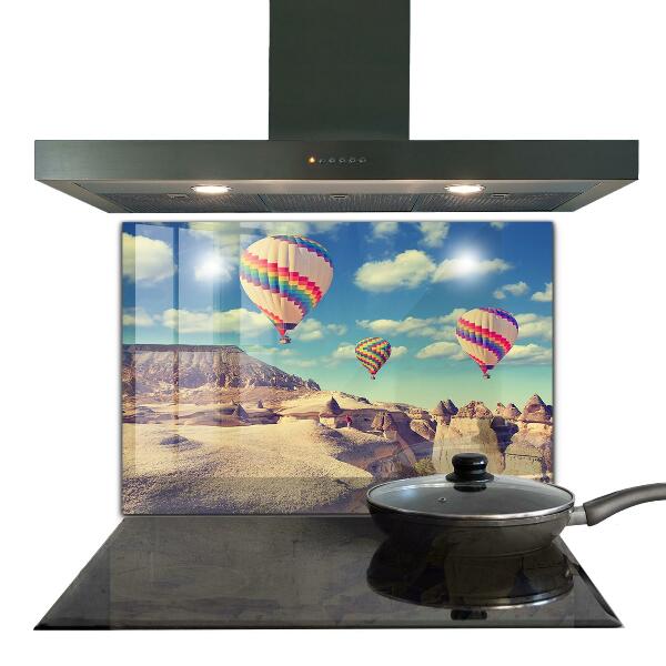 Konyhai hátfal panel Cappadocia balloons türkiye