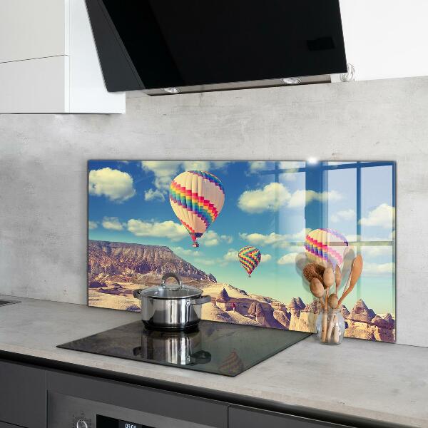 Konyhai hátfal panel Cappadocia balloons türkiye