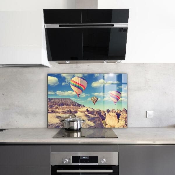 Konyhai hátfal panel Cappadocia balloons türkiye