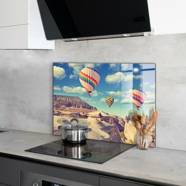 Konyhai hátfal panel Cappadocia balloons türkiye