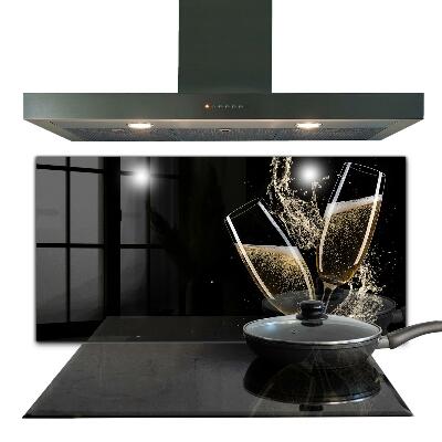 Konyhai panel Pezsgős éjszakai pirítós