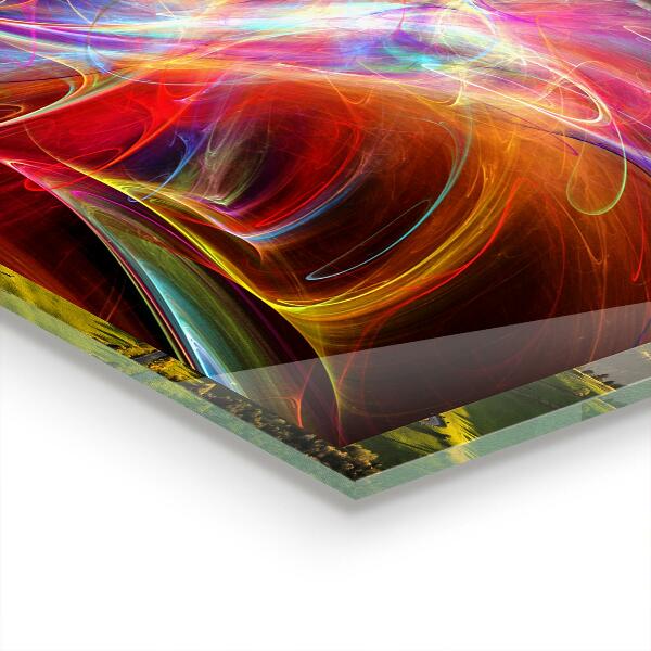 Konyhai panel Energikus színkeverék