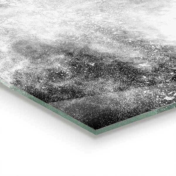 Konyhai panel Porrobbanás absztrakció