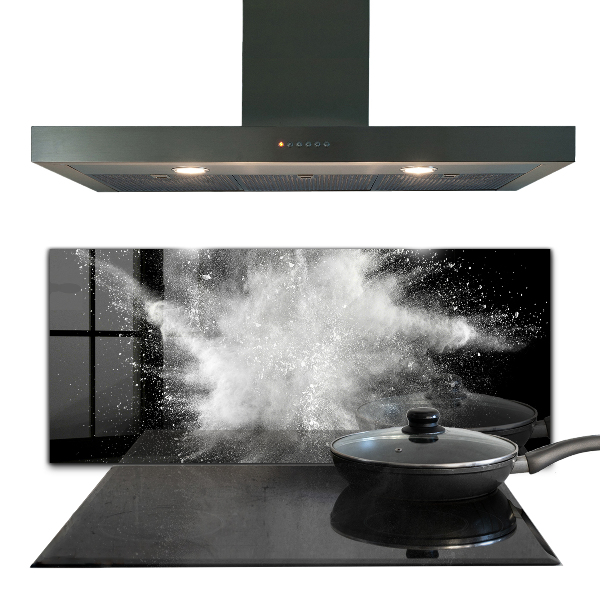 Konyhai panel Porrobbanás absztrakció