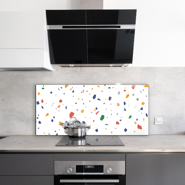 Konyhai hátfal panel Terrazzo terrazzo pebbles