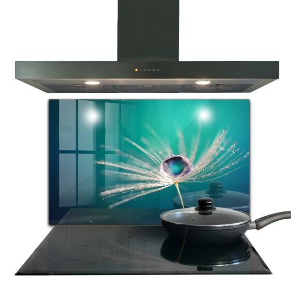 Konyhai hátfal panel Pitypang harmatcseppel