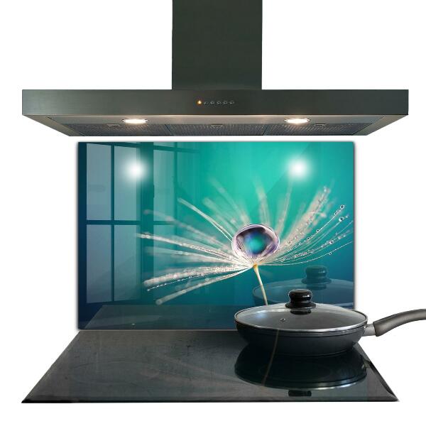 Konyhai hátfal panel Pitypang harmatcseppel