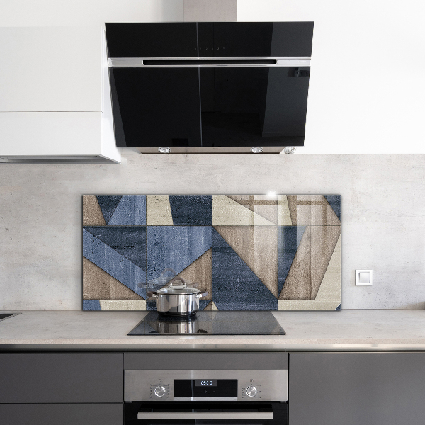 Konyhai panel Geometriai absztrakció
