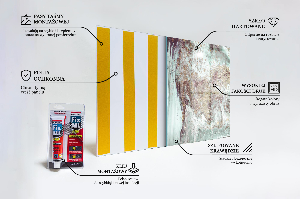 Konyhai panel Márvány kő textúra