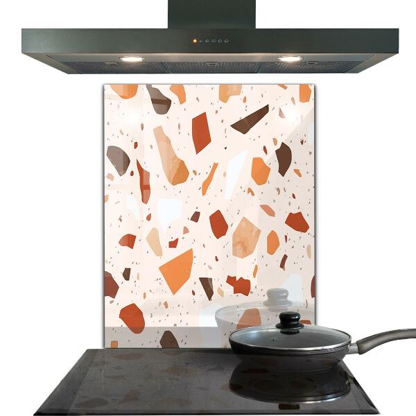 Konyhai hátfal panel Terrazzo terrazzo stone
