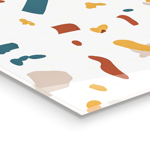 Konyhai hátfal panel Terrazzo stone