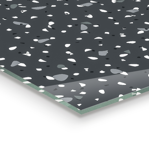 Konyhai hátfal panel Terrazzo kő textúra