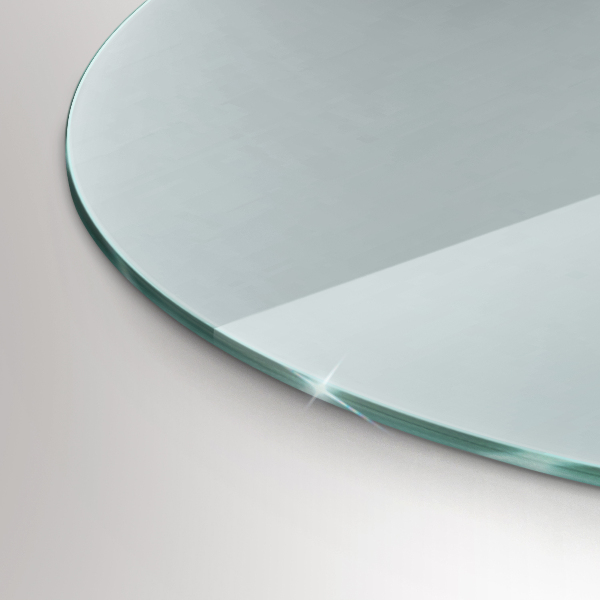 Üveg kandalló alátét fi60 cm