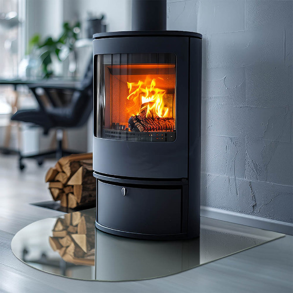 Félkör alakú kandalló alátét Szín Világoszöld