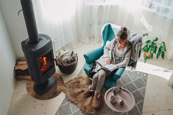 Kerek üveg kandalló alátét Rozsda textúra fémen