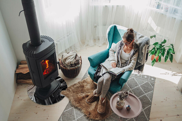 Kerek üveg kandalló alátét Absztrakt hullámok és vonalak