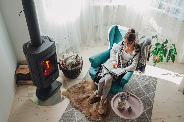 Kerek kandalló alátét Absztrakt márványminta