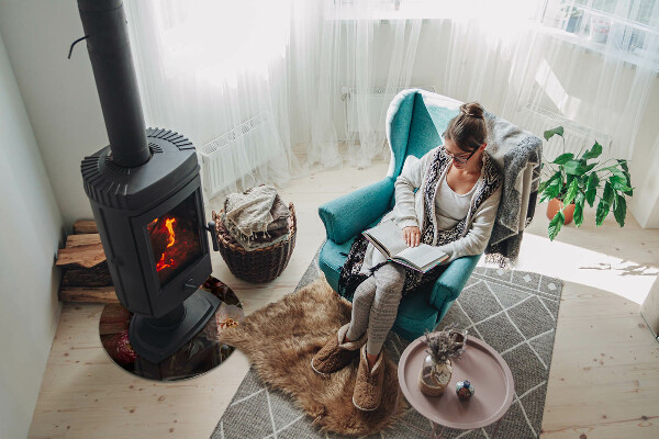 Kerek üveg kandalló alátét Virágcsokor részletesen