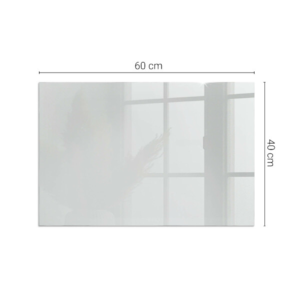 Téglalap alakú kandalló alátét Szín Szürke