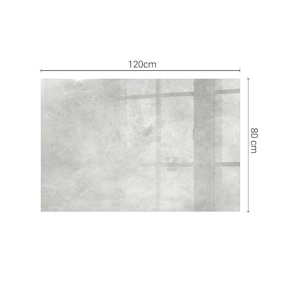 Téglalap alakú üveglap nyomattal Repedt beton