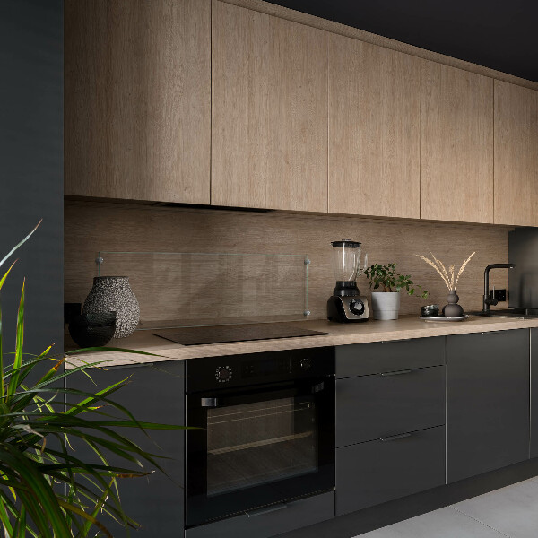 Átlátszó konyhai fali panel 100x30 cm